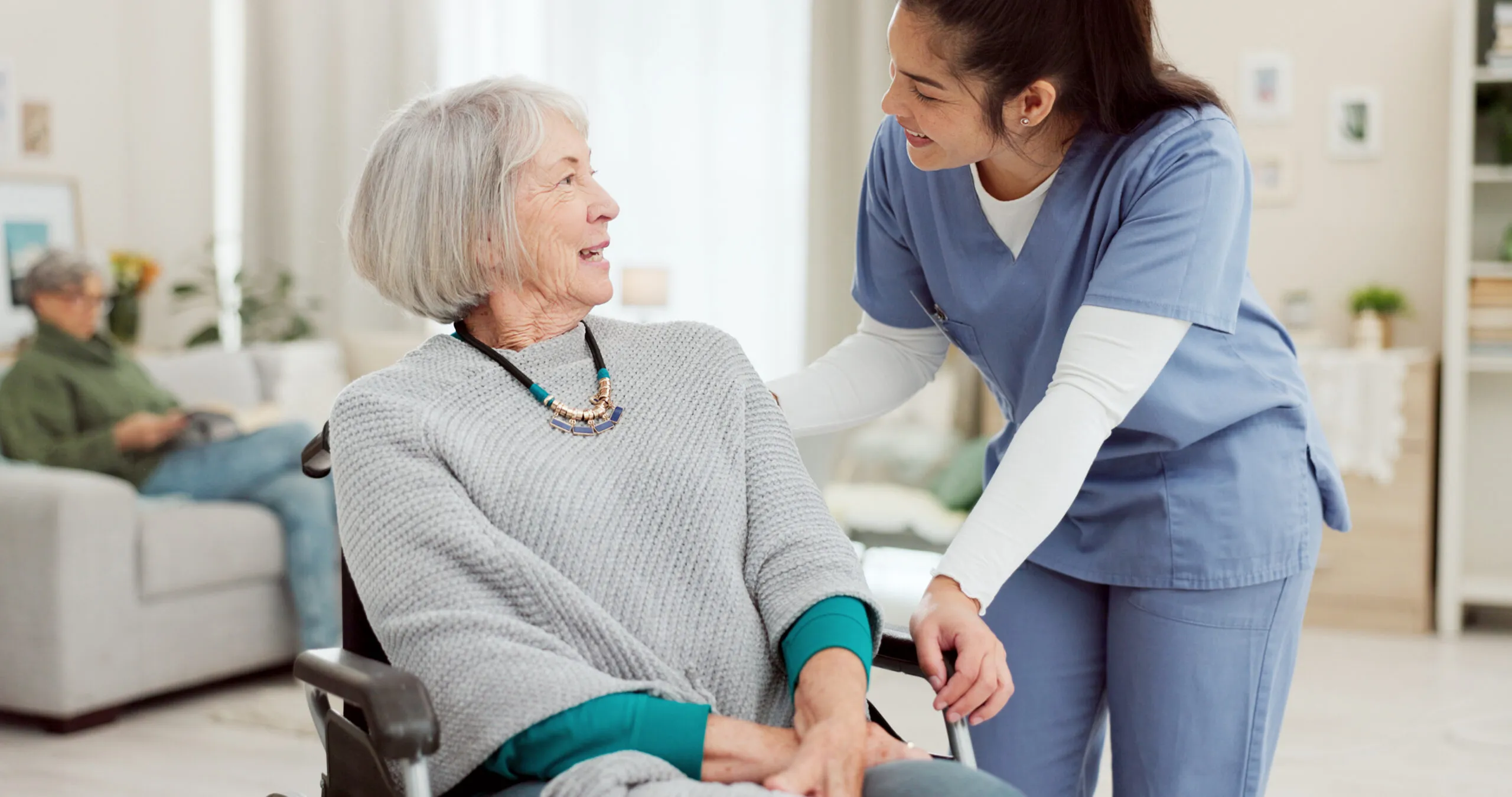24/7 home care Celina, TX caregiver providing overnight support and companionship through 24-hour at-home care in Celina, TX for seniors at home